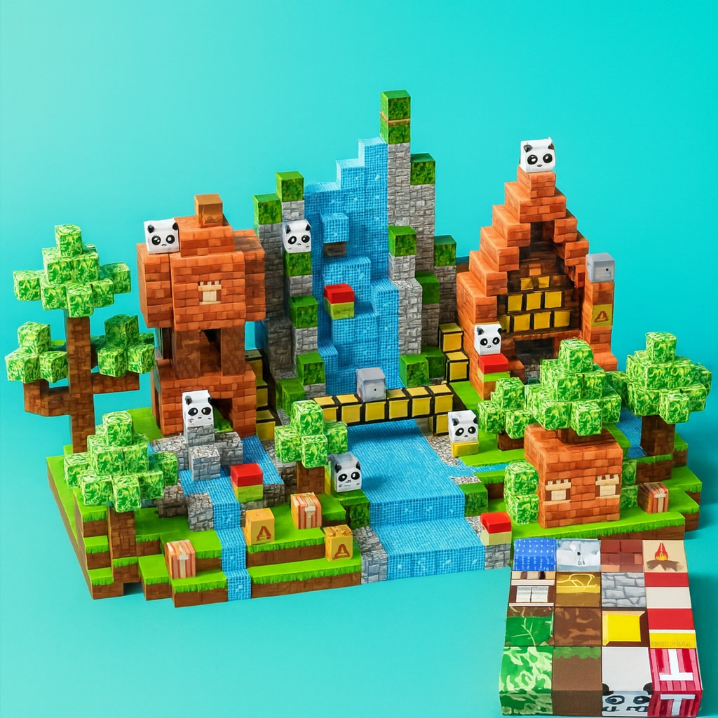 Skanto | Magnetic Building Blocks Creative Toy Set