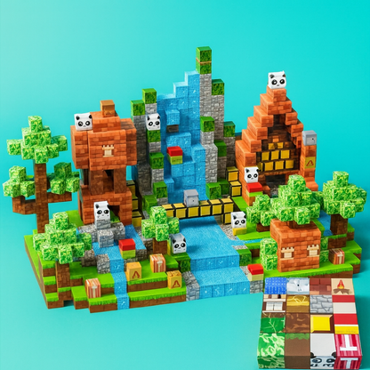 Skanto | Magnetic Building Blocks Creative Toy Set