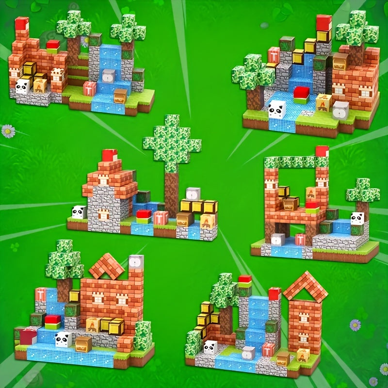 Skanto | Magnetic Building Blocks Creative Toy Set