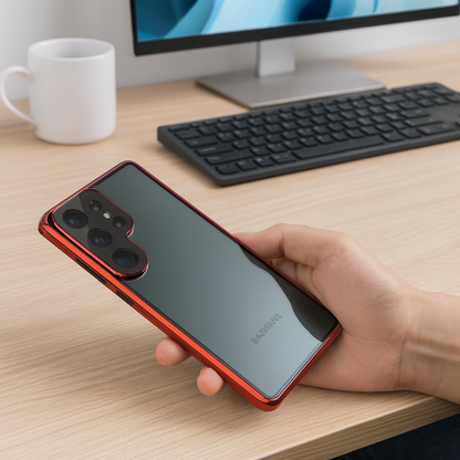 Skanto | Magnetic Privacy Glass Phone Case