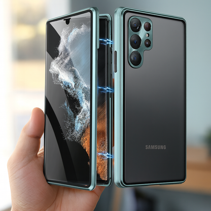 Skanto | Magnetic Privacy Glass Phone Case