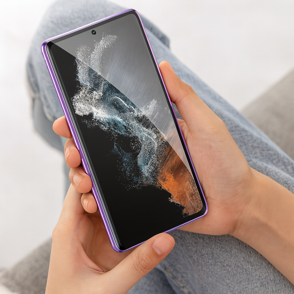 Skanto | Magnetic Privacy Glass Phone Case