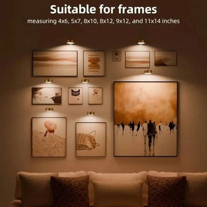 BowLift | Magnetic LED Picture Light – Perfectly staging your works
