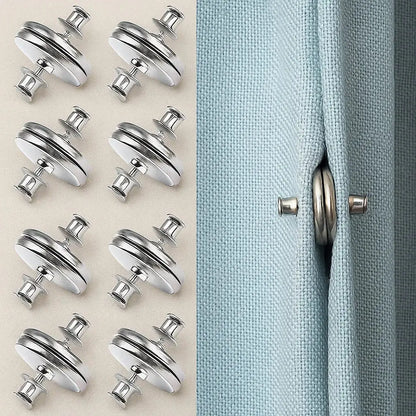 BowLift | Magnetic Curtain Clips — Light Blocking Alloy Clips