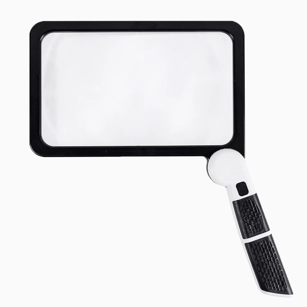 HelderZicht LED Magnifying Glass Foldable with 5x Magnification | Bowlift