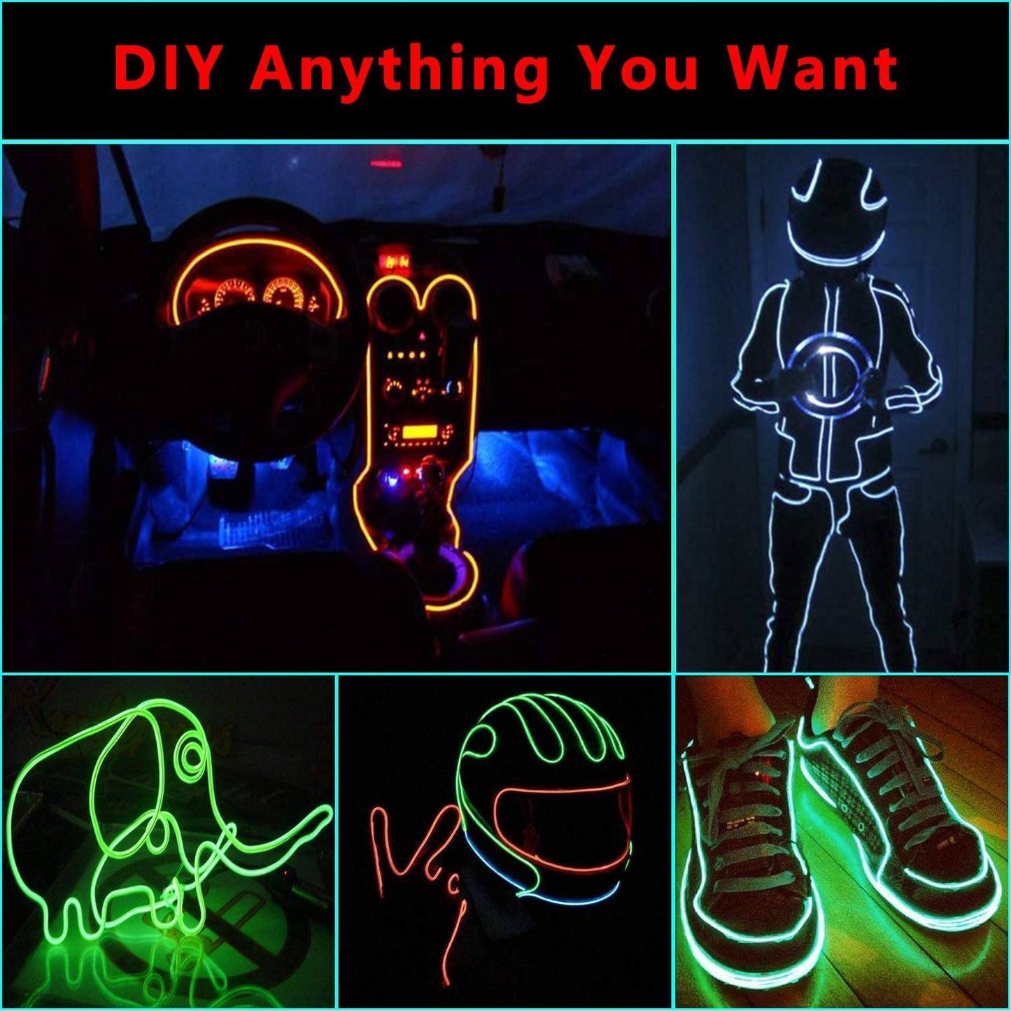 Skanto | 4-in-1 Line Car LED Ambient Light