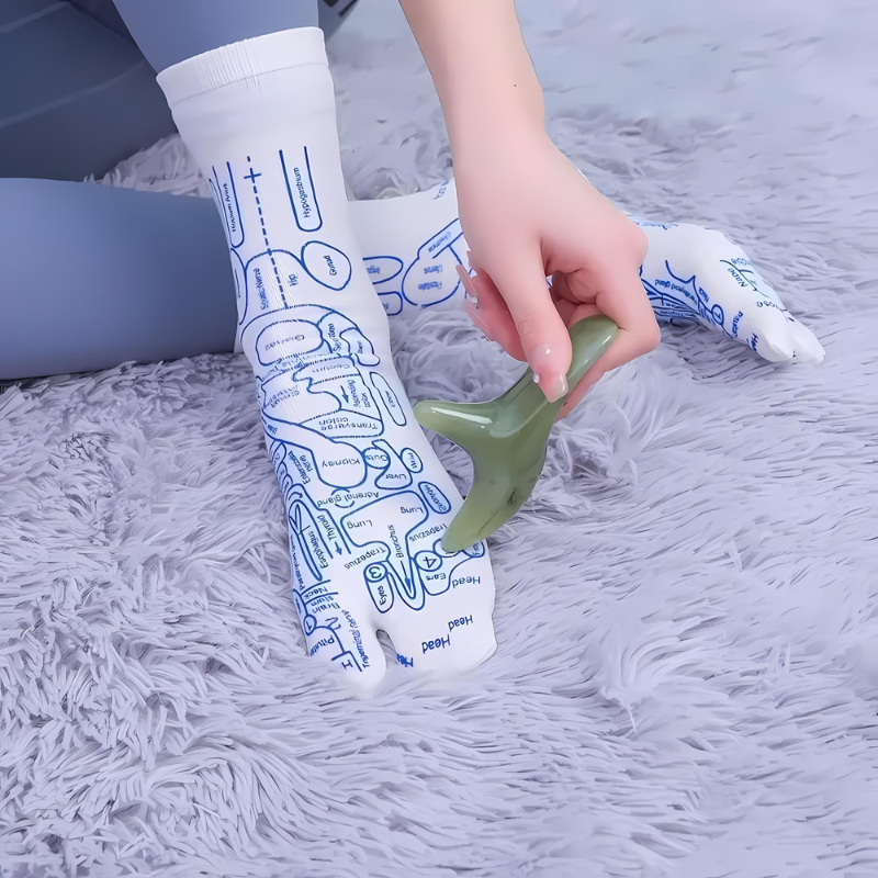 BowLift | Therapeutic Massage Socks | Acupressure Design for Instant Pain Relief & Relaxation at Home