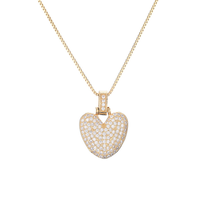 Skanto | 14k Diamond Dazzle Bubble Initial Necklace