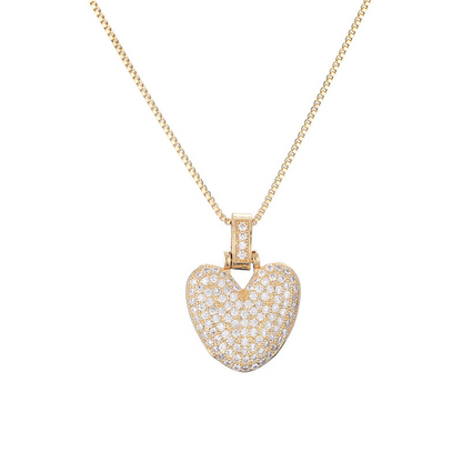 Skanto | 14k Diamond Dazzle Bubble Initial Necklace