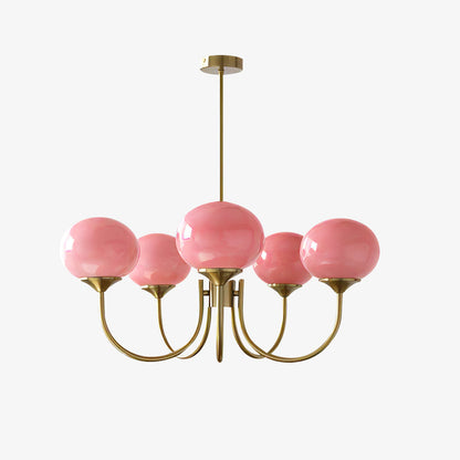 BowLift | AuroraGlow - Marshmallow Chandelier