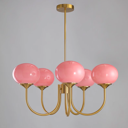 BowLift | AuroraGlow - Marshmallow Chandelier