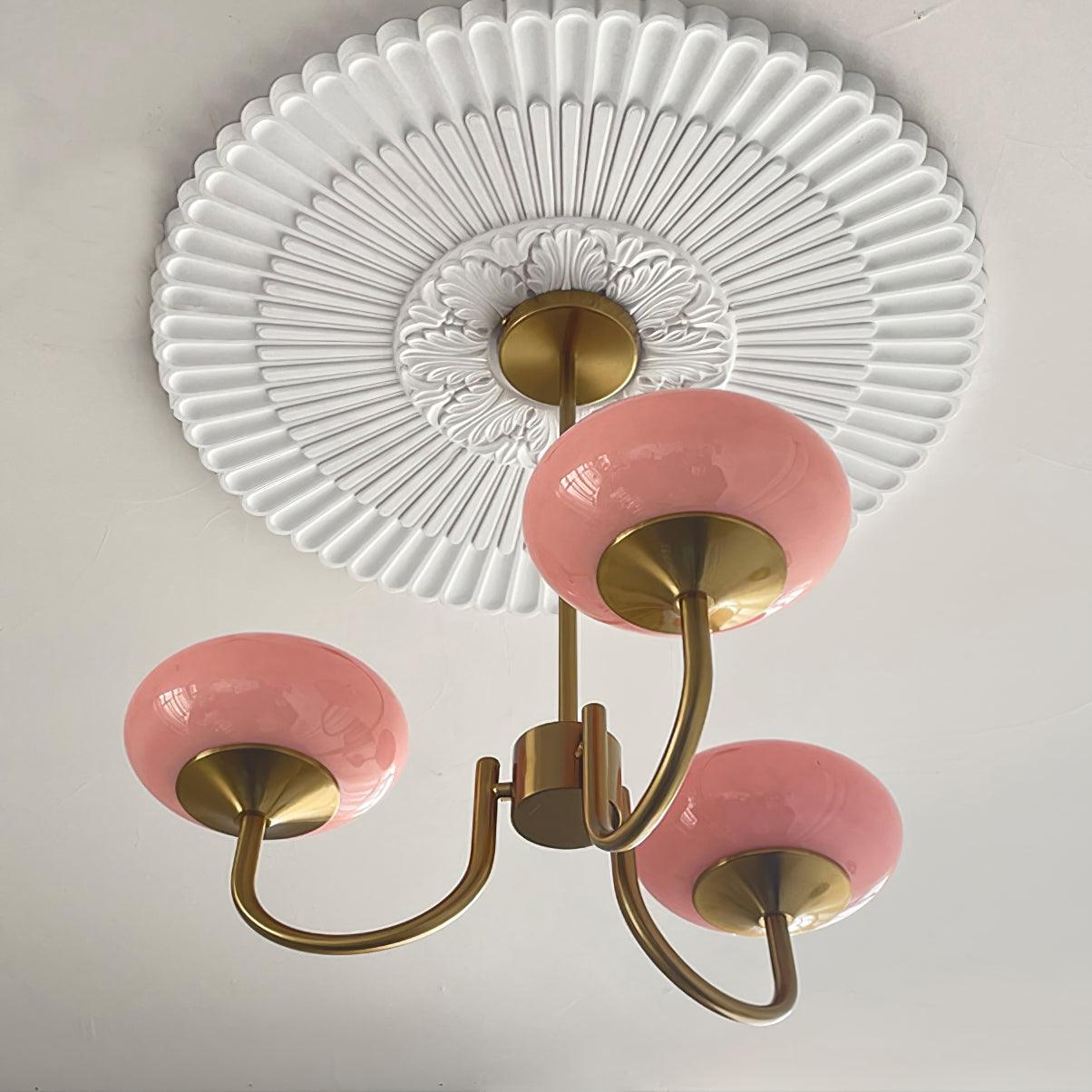BowLift | AuroraGlow - Marshmallow Chandelier