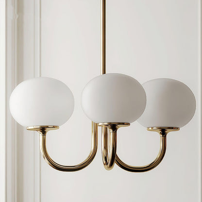 BowLift | AuroraGlow - Marshmallow Chandelier