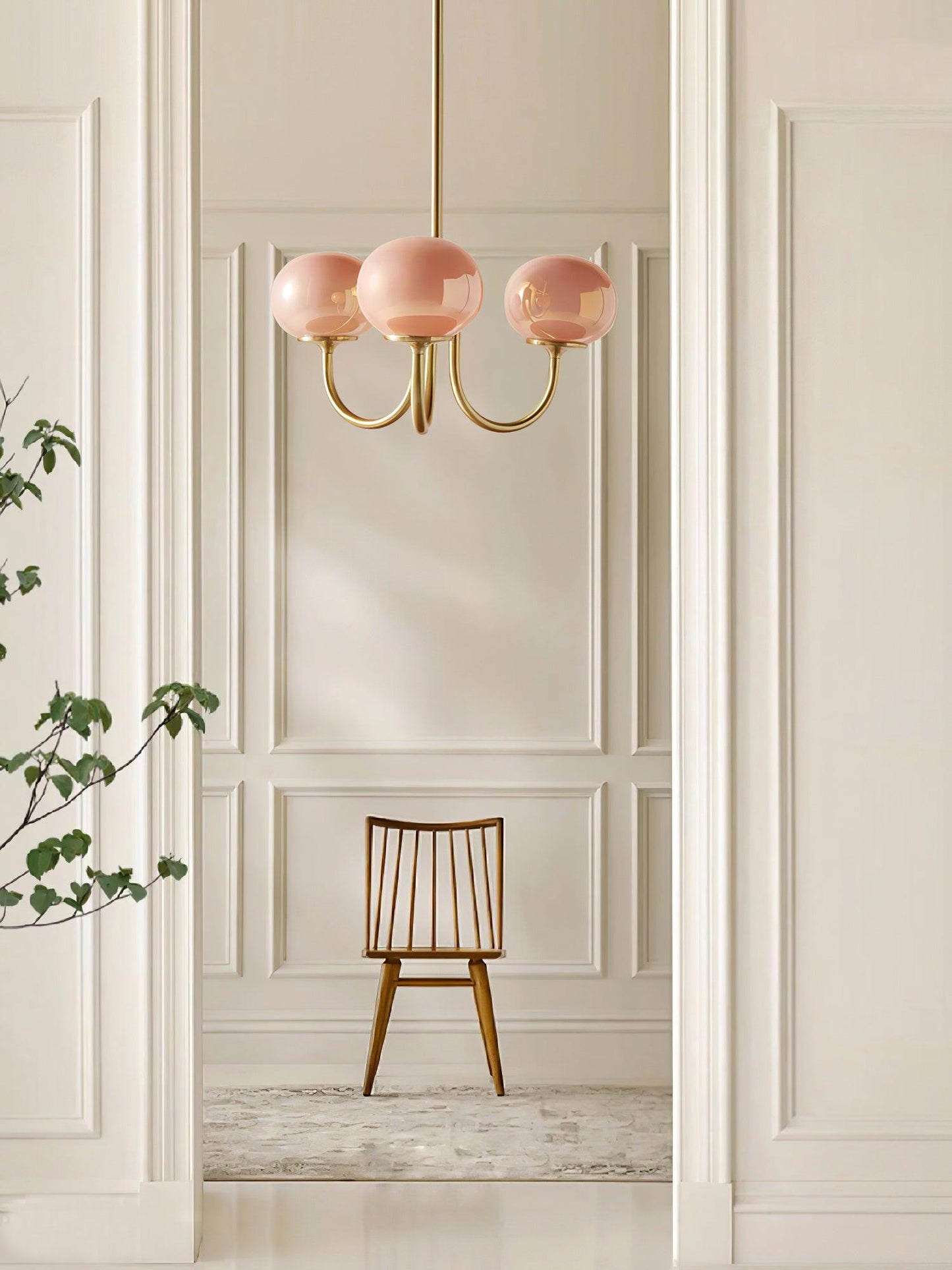 BowLift | AuroraGlow - Marshmallow Chandelier