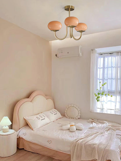 BowLift | AuroraGlow - Marshmallow Chandelier