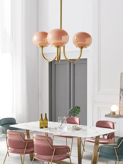 BowLift | AuroraGlow - Marshmallow Chandelier