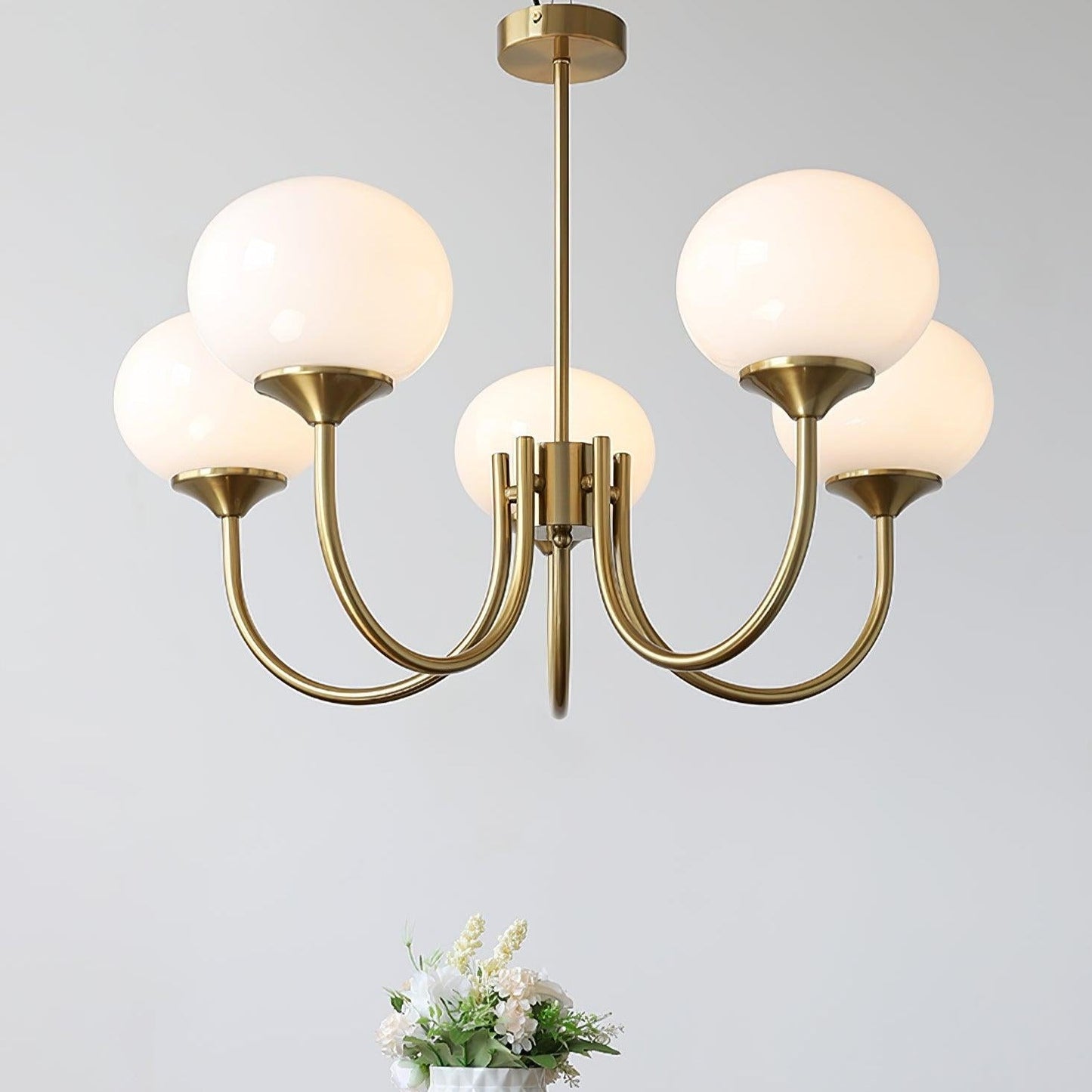 Skanto | AuroraGlow - Marshmallow Chandelier