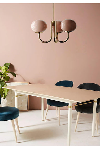 BowLift | AuroraGlow - Marshmallow Chandelier