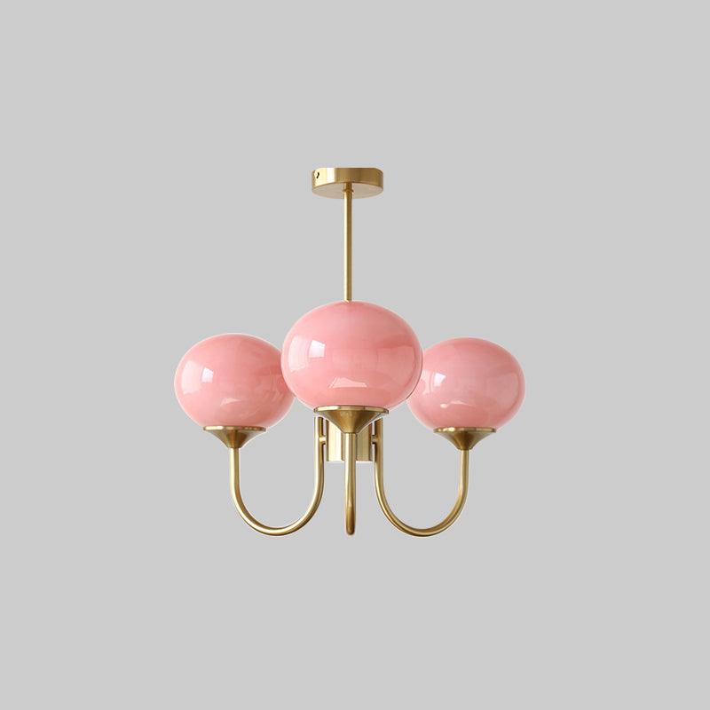 BowLift | AuroraGlow - Marshmallow Chandelier