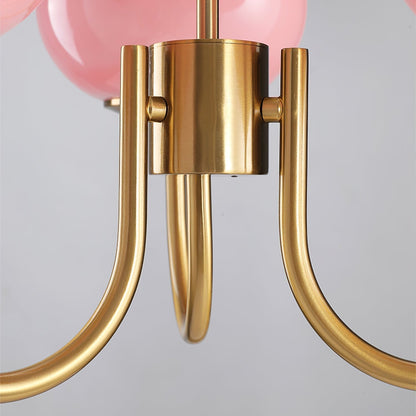Skanto | AuroraGlow - Marshmallow Chandelier