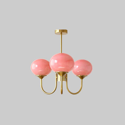 BowLift | AuroraGlow - Marshmallow Chandelier