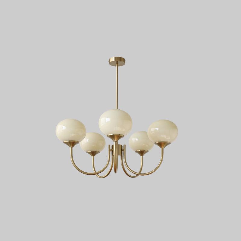 BowLift | AuroraGlow - Marshmallow Chandelier