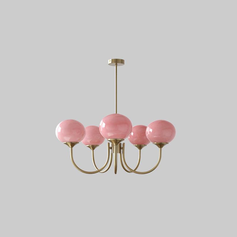 BowLift | AuroraGlow - Marshmallow Chandelier