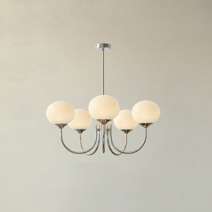 BowLift | AuroraGlow - Marshmallow Chandelier