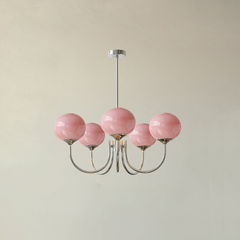 BowLift | AuroraGlow - Marshmallow Chandelier