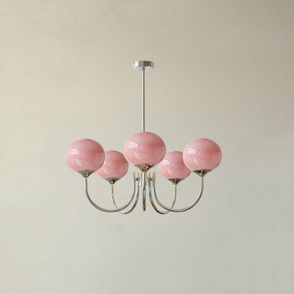 BowLift | AuroraGlow - Marshmallow Chandelier