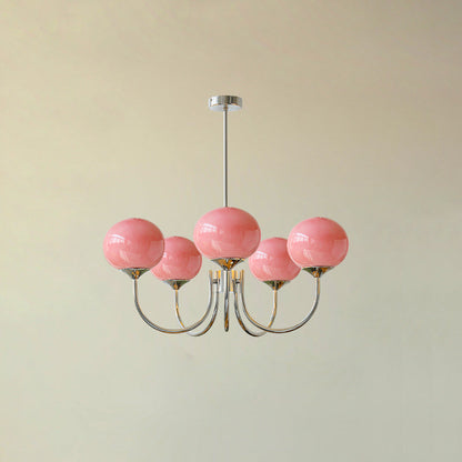 BowLift | AuroraGlow - Marshmallow Chandelier