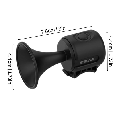 BowLift | Powerful 120 dB Bike Horn | Waterproof, Shock-Resistant & Easy Tool-Free Installation for Safe Riding in Any Weather
