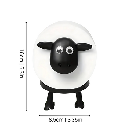 Skanto | Sheep Toilet Paper Holder | Charming, Space-Saving Design for Bathroom Organization & Fun Decor