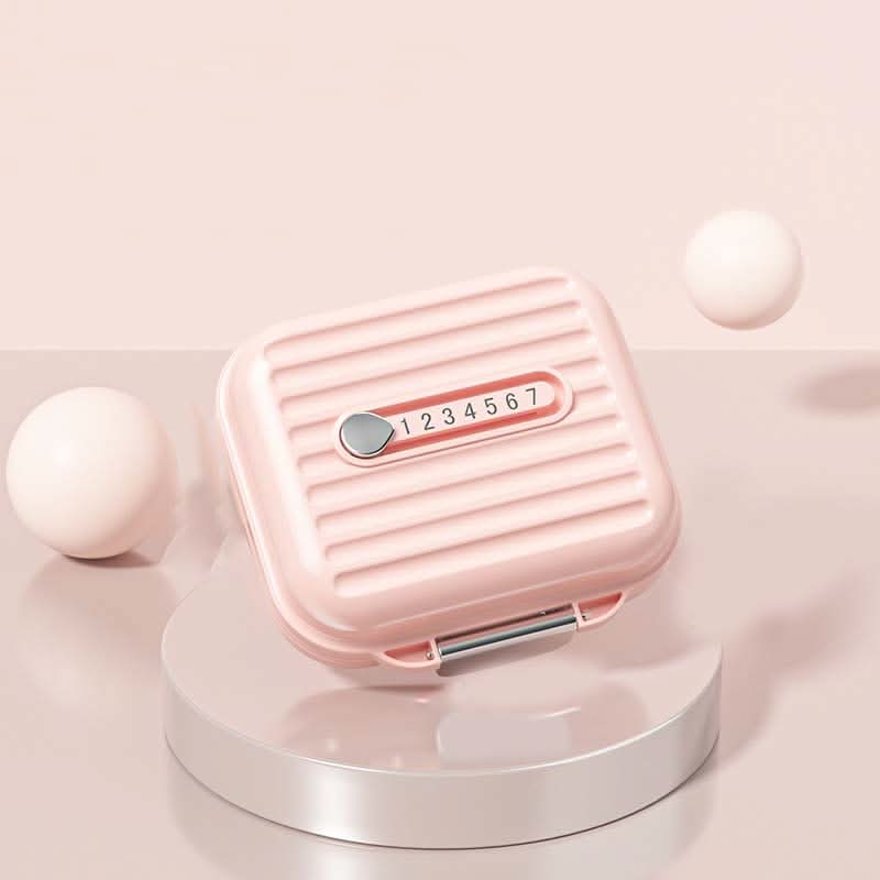 BowLift | Portable Pill Organizer with 7 Compartments & Triple Seal