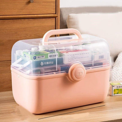 Skanto | MediSmart Pill Organiser – Compact Weekly Medicine Storage Box for Home and Travel