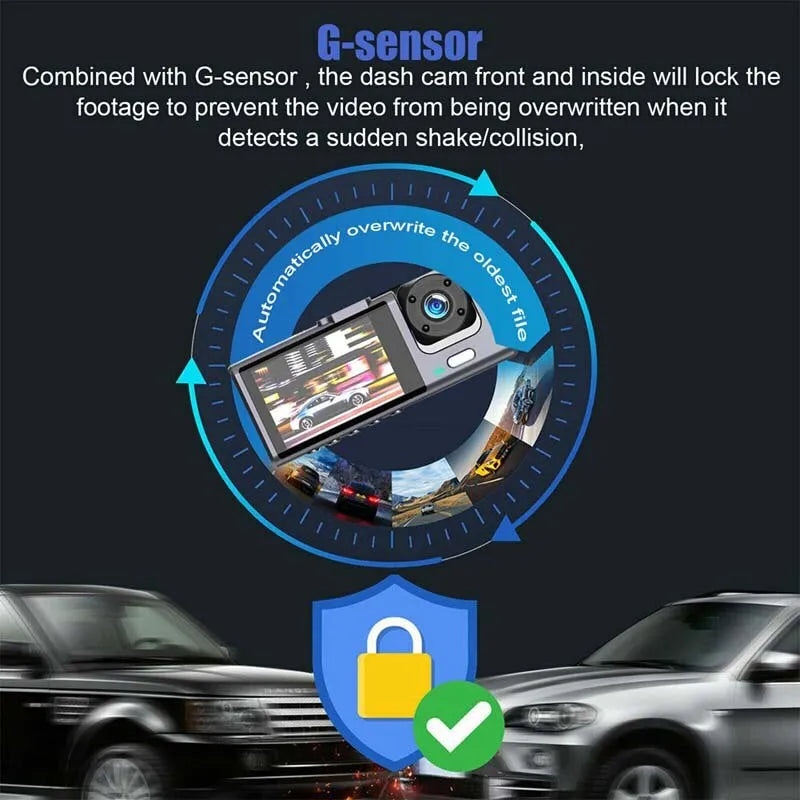 Dashcam with Night Vision and IR Technology Skanto