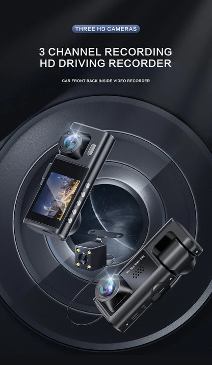Dashcam with Night Vision & IR Technology Bowlift