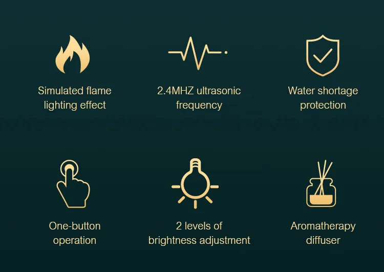 AromaMist Diffuser – Ultrasonic Aroma Diffuser with Cool Mist Skanto