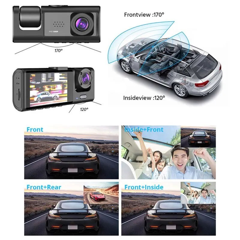Dashcam with Night Vision & IR Technology Bowlift
