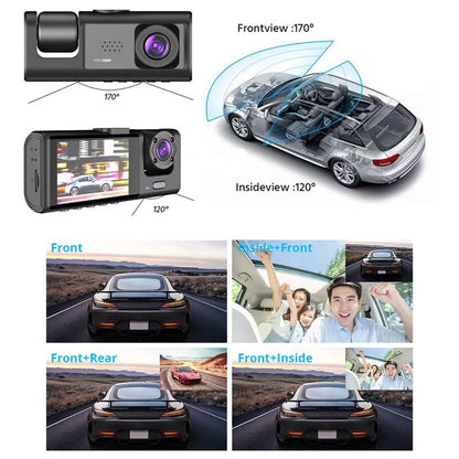 Dashcam with Night Vision & IR Technology Bowlift
