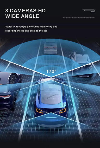 Dashcam with Night Vision and IR Technology Skanto