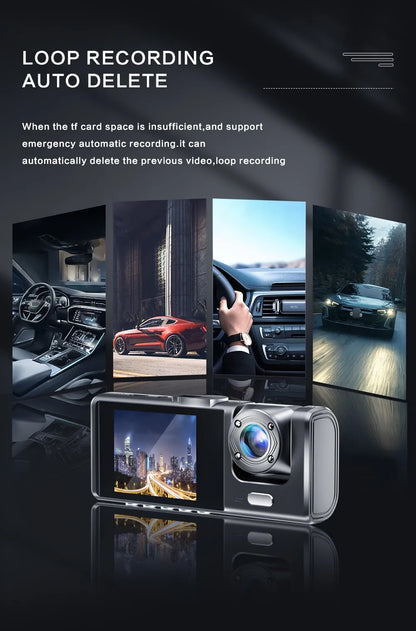 Dashcam with Night Vision & IR Technology Bowlift