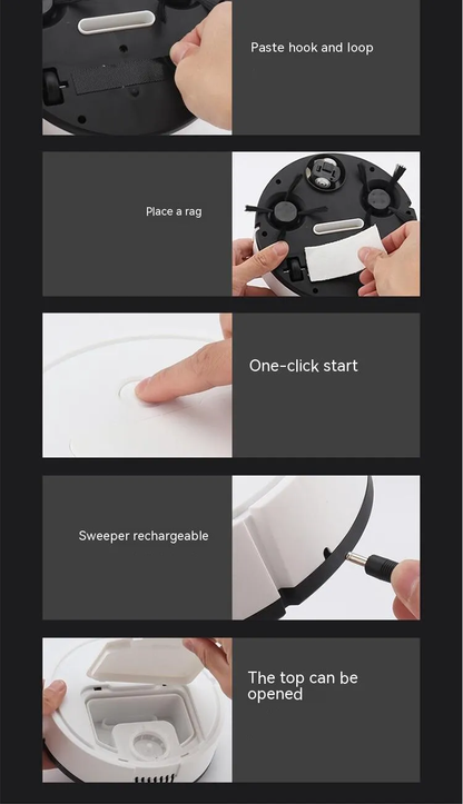 Mini Robot Vacuum | All-in-One Intelligent Device