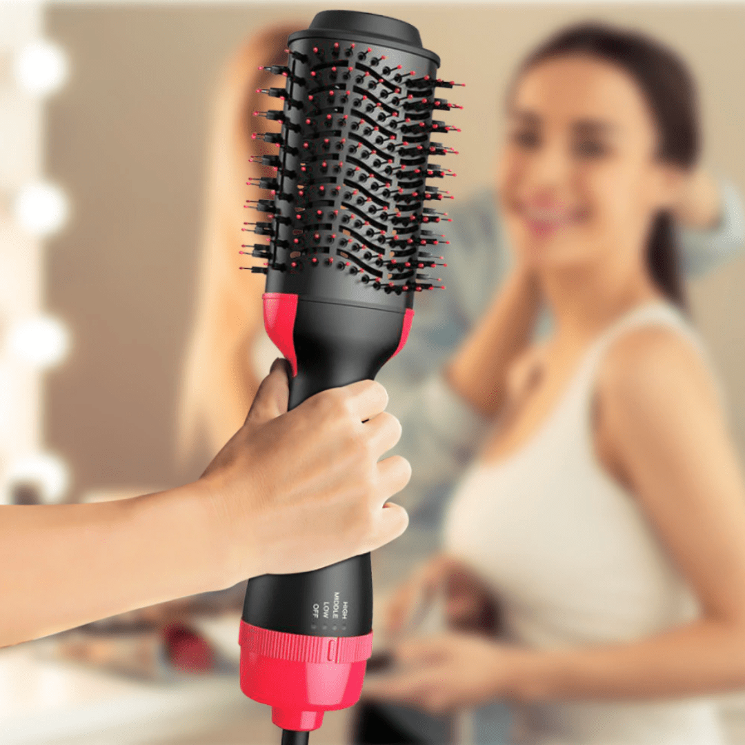 Skanto | 4-in-1 Hair Dryer & Straightener for Volume & Shine
