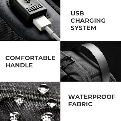 Skanto | Men's Anti-Theft Messenger Bag