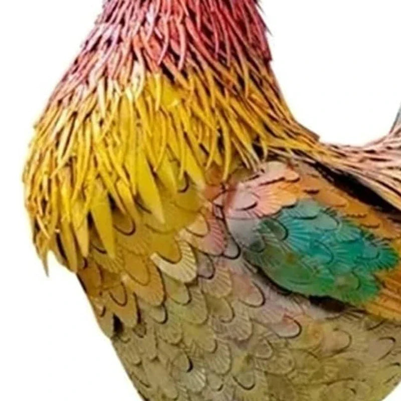 RoosterPatriot - Rooster Sculpture for the Porch