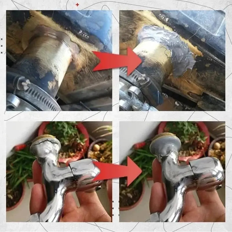 Metal Repair Adhesive for Permanent Repairs