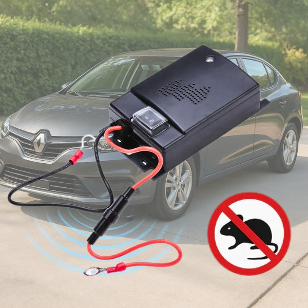 BowLift | Ultrasonic Car Mice Repeller | Portable. Self-Powered & Effective for Vehicle Protection Against Rodents
