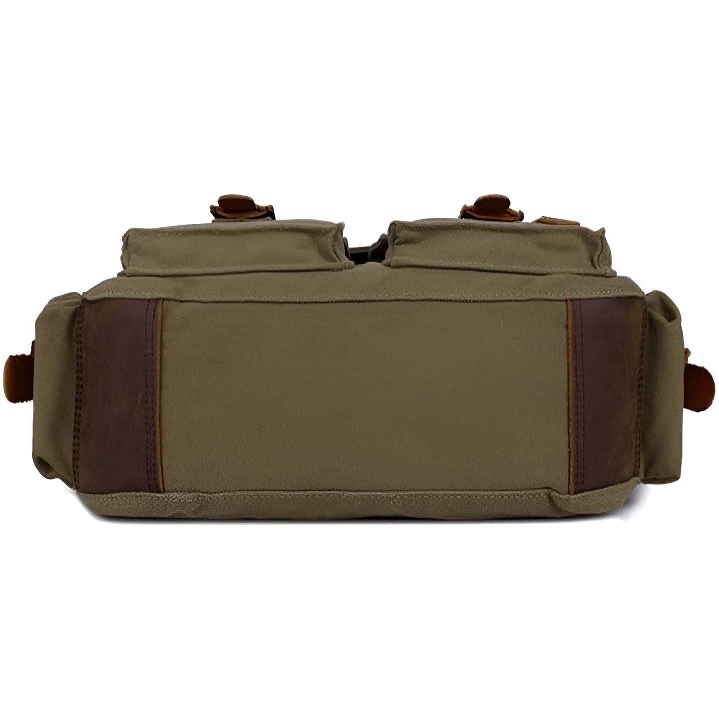 Skanto | Michael Bag – Vintage Canvas Messenger Bag for Men with Leather Details