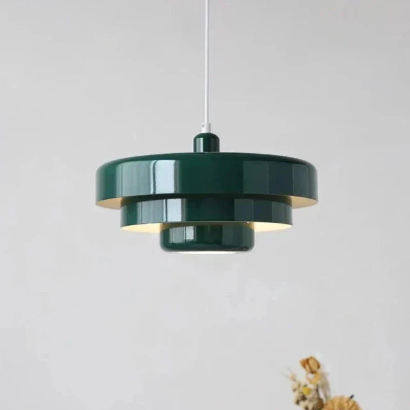 Medieval Scandinavian Pendant Light – Retro Bauhaus Design | Warm LED Light